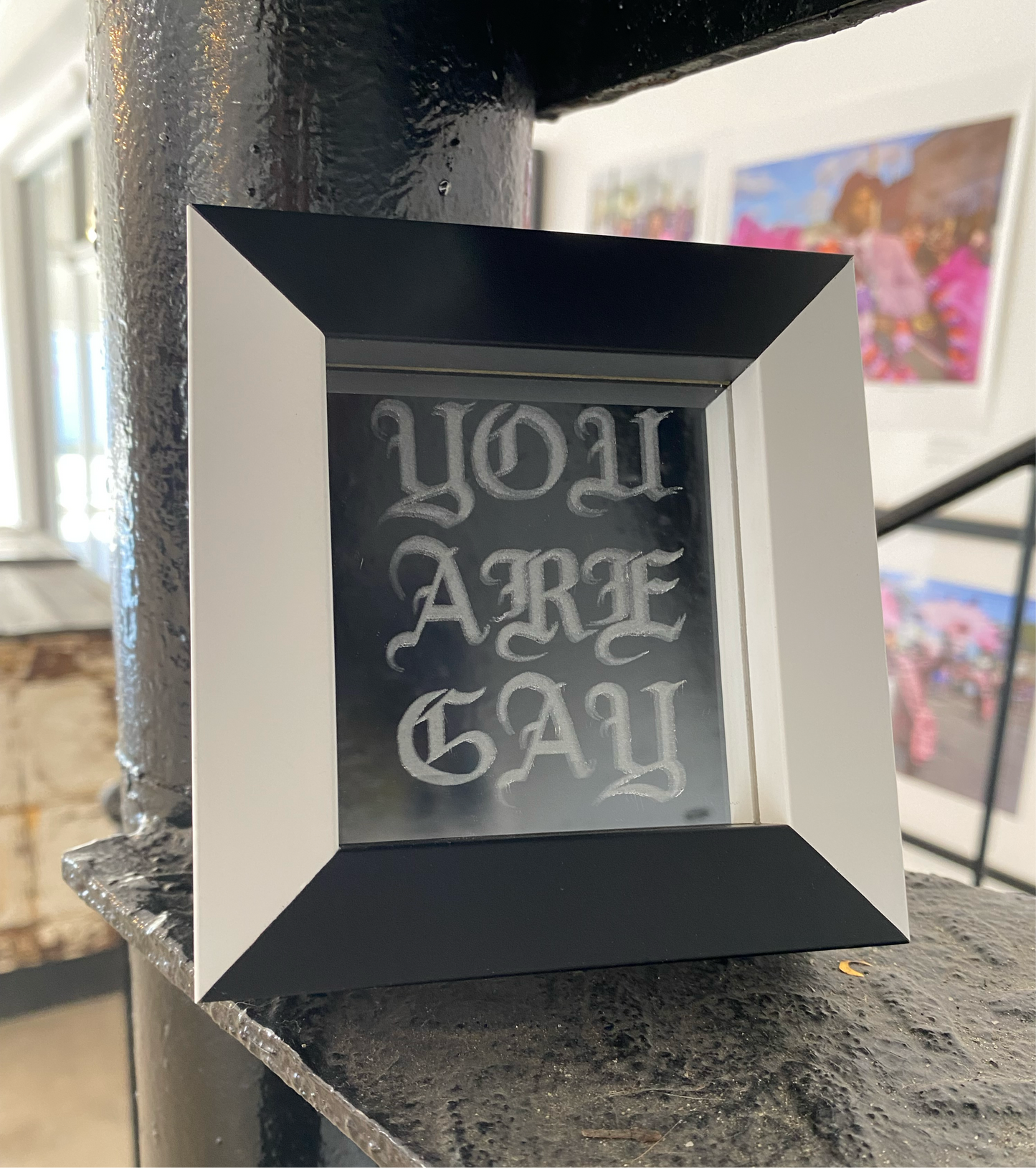 You Are Gay mini mirror