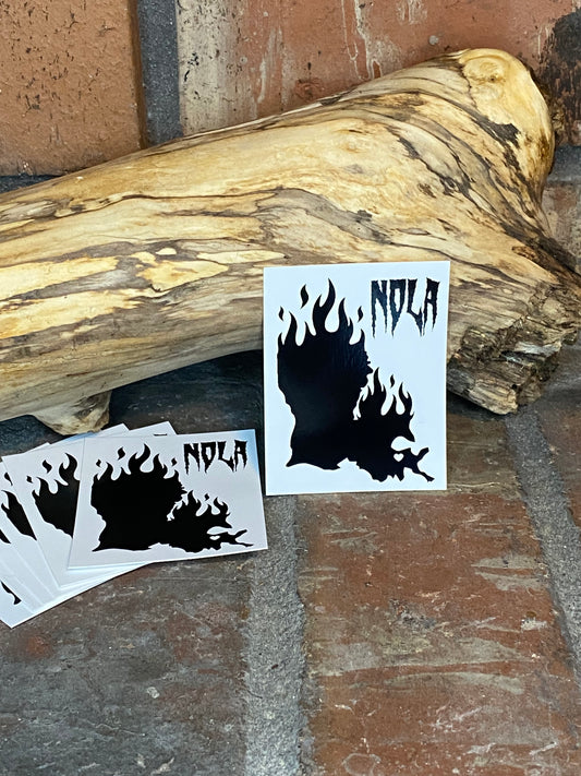 NOLA sticker