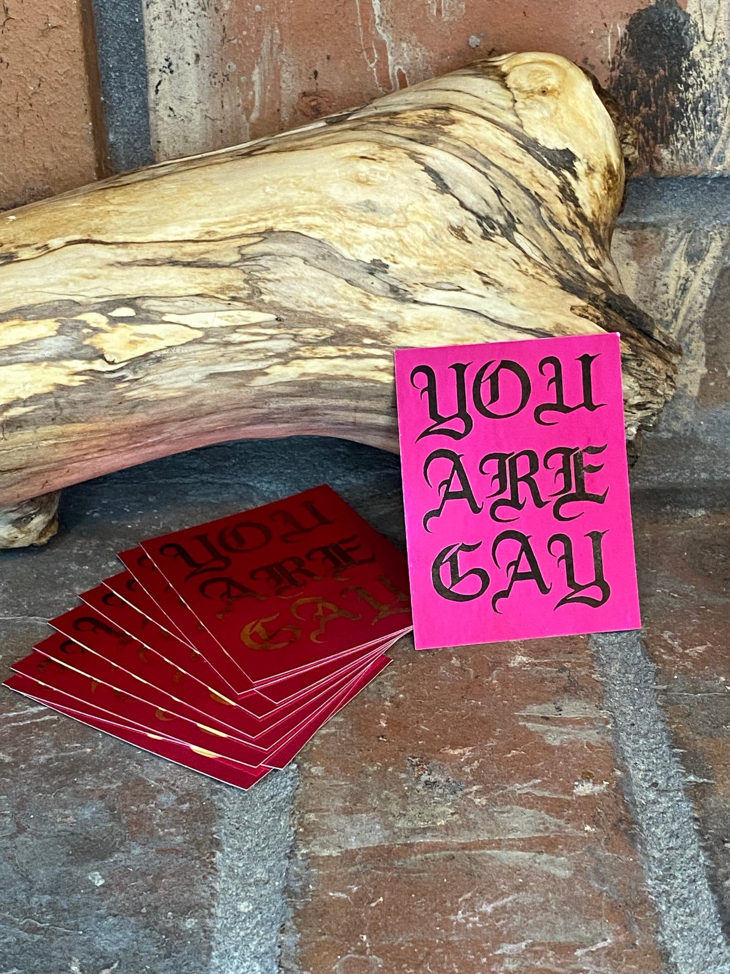 You Are Gay sticker